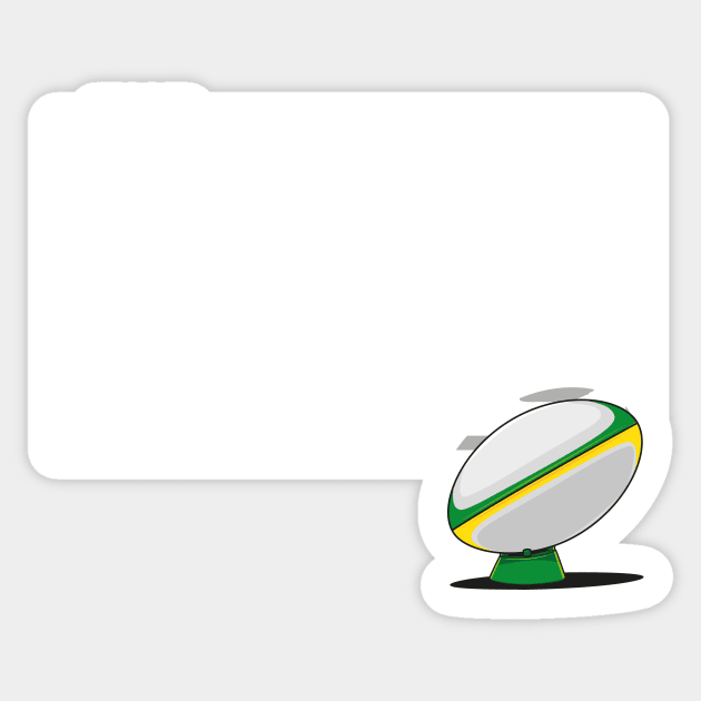 Bomb Squad Rugby Sticker by Bubsart78